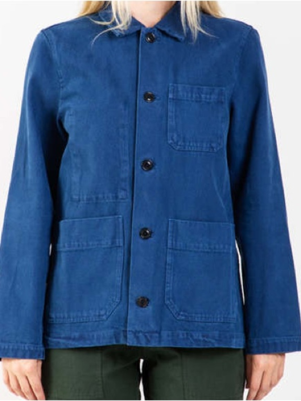 Alex Mill. Britt Recycled Jacket. Vintage Cobalt. Size Medium.